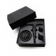 Secador Typhoon Black Chrome Corioliss
