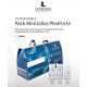 Lendan PLEX FORTE - KIT Equipaje Minitallas (Champú 100 ml + Acondicionador 100 ml + Bond filler 70 ml) 