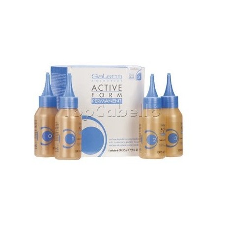 Líquido Permanente Salerm Active Form (6 x 75ml)