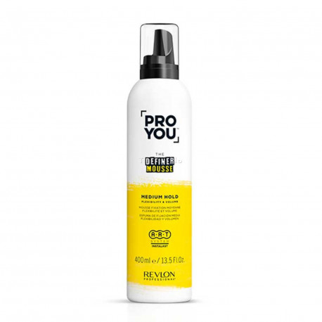 Espuma Medium Hold THE DEFINER Mousse PRO YOU Revlon 400ml