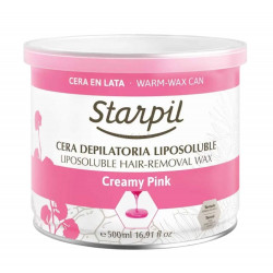 Lata Cera Depilatoria Liposoluble STARPIL Creamy Pink 500ml