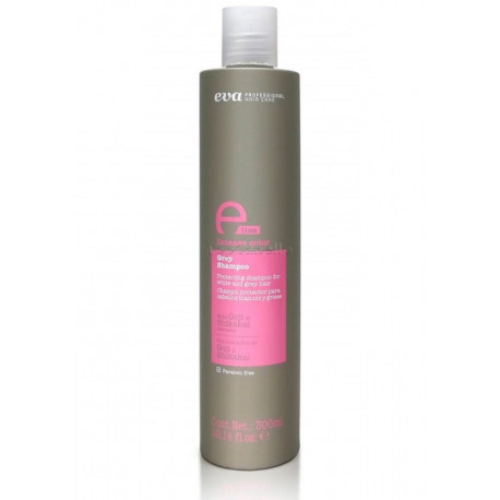 Champú para Cabello Blanco y Canoso E-Line GREY Eva Professional 300ml