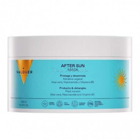 Mascarilla AFTER SUN Reparadora Valquer 300ml – Nutrición y Protección Después del Sol