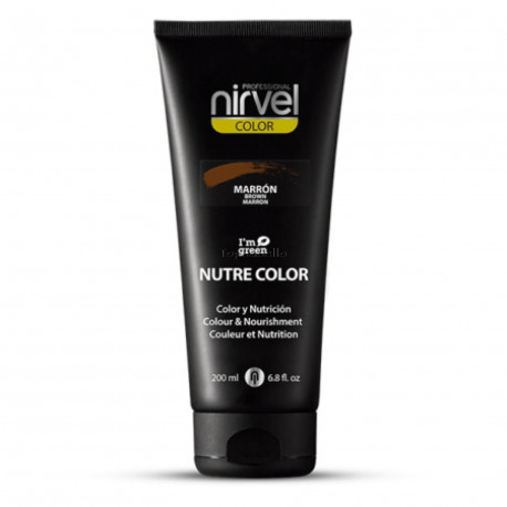 Mascarilla de Color NUTRE COLOR Nirvel Color MARRÓN 200ml