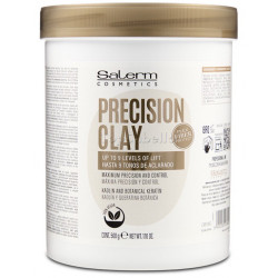 Decoloración en Arcilla Dust-free PRECISION CLAY Salerm 500gr.