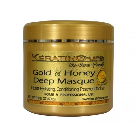 Keratine Cure Mascarilla Oro&Miel Deep Mask 500gr