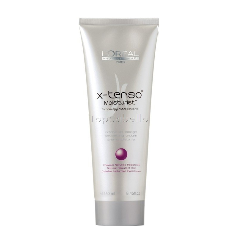 Crema Alisadora X-Tenso Moisturist LOREAL 250 ml. CABELLOS RESISTENTES -  TopCabello. Tienda Online de productos de peluquería y estética.