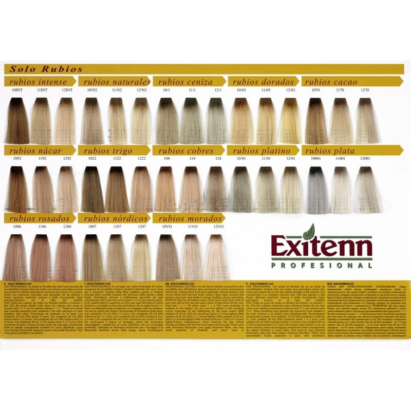 Tinte 60 ml. EXITENN Color Creme - TopCabello. Tienda 