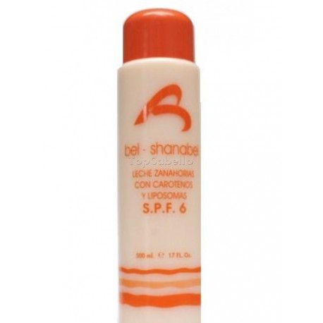 Leche Zanahorias SPF6 Bel Shanabel 500ml