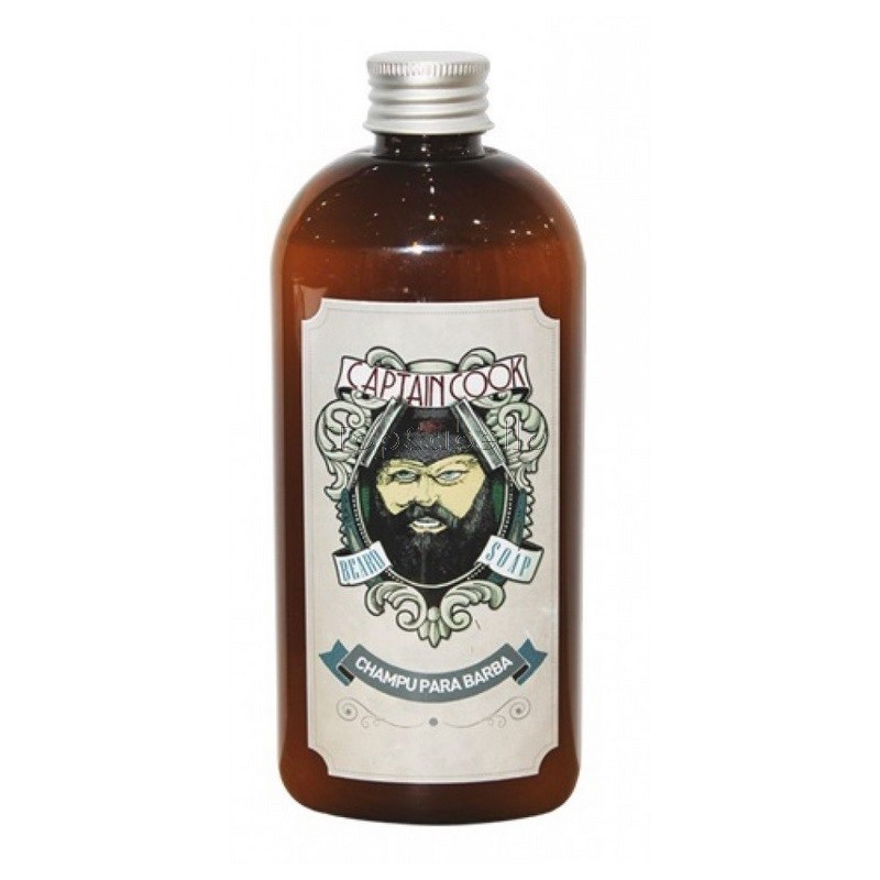 Champú para barba CAPITAN COOK 250ml - TopCabello. Tienda 