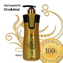 Keratin Cure - Tratamiento Keratina Oro Miel 500ml