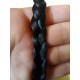 Headband Trenza Fina Color NEGRO