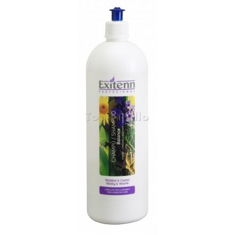 Champú Balance Romero + Ginseng con PH Neutro EXITENN 1000ml