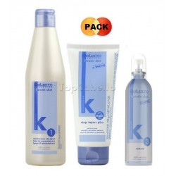 Pack KERATIN-SHOT (Champú Keratina 500ml + Mascarilla 200ml + Serum 100ml)