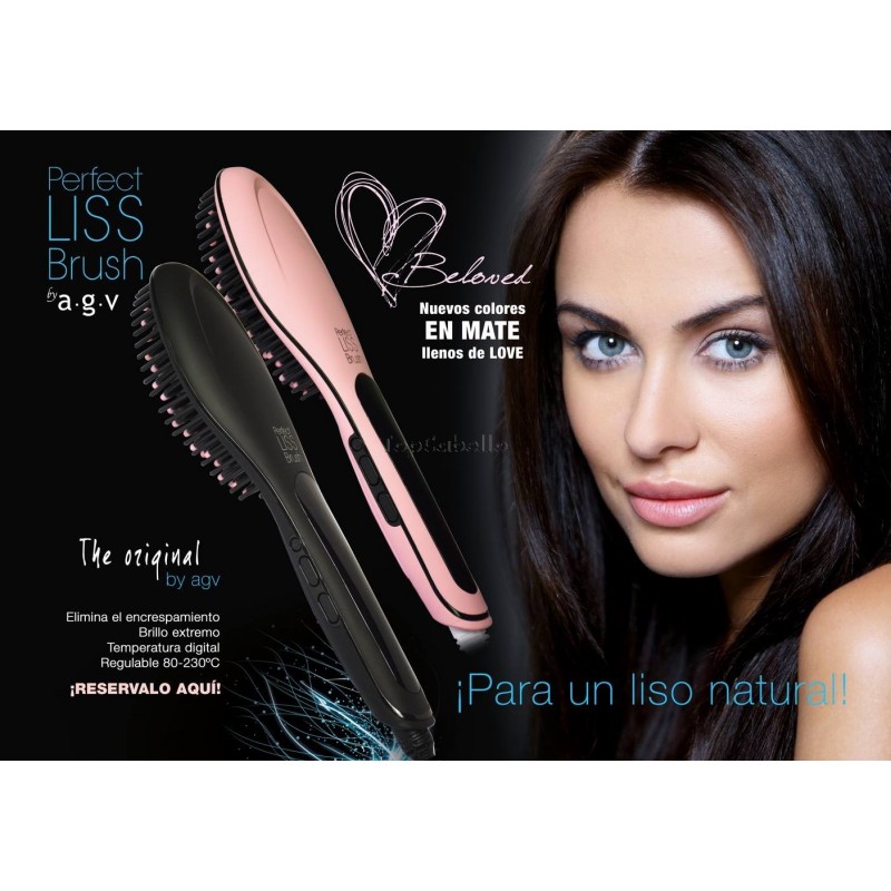 Cepillo Alisador Cerámico PERFECT LISS BRUSH by AGV 