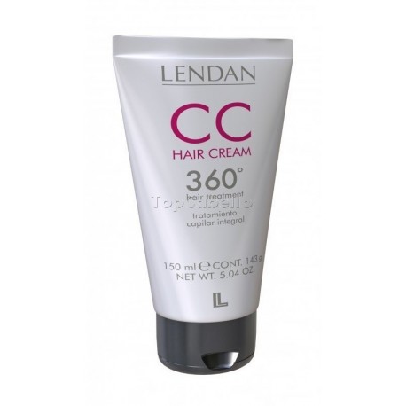 Tratamiento capilar sin aclarado CC HAIR CREAM 360º LENDAN 150ml