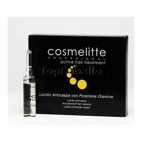 Loción Anticaspa COSMELITTE 6 ampollas de 10 ml.