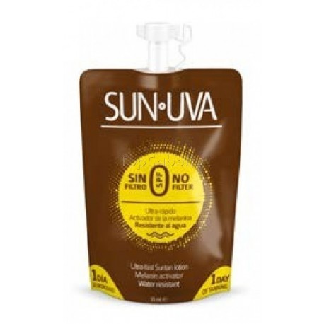 Activador Bronceado Sin Filtro Solar SUN UVA Sobre 35ml Diet Esthetic