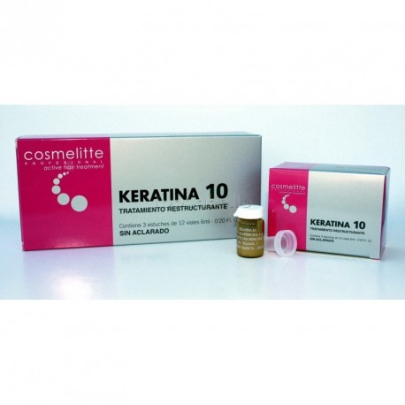 Keratina 10 COSMELITTE 36 viales