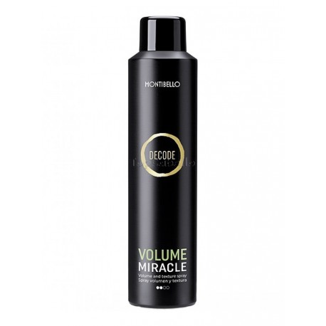 Spray Volumen y Textura Decode Volume Miracle Montibello 250ml