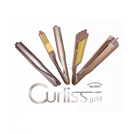 Plancha para ONDAS, RIZOS y BUCLES CURLISS GOLD By AGV (última unidad  escaparate) - TopCabello. Tienda Online de productos de peluquería y  estética.