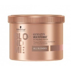 Mascarilla con Keratina Reforzadora Puentes BlondMe Schwarzkopf 500ml