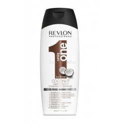 Champú 10 en 1 UNIQ ONE COCO Revlon Conditioning Shampoo 300ml - sin sulfato SLS-