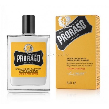 Bálsamo After Shave Fragancia Amaderada PRORASO 100ml