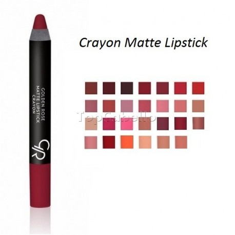 Lapiz Matte Lipstick Crayon Golden Rose