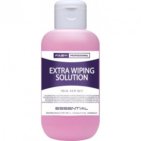 Finalizador brillo extra Extra Wiping Solution Faby 125ml