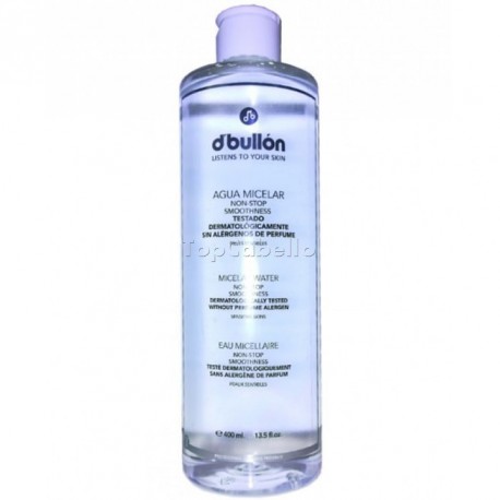 Agua Micelar Pieles Sensibles NON-STOP SMOOTHNESS D´Bullon 400ml