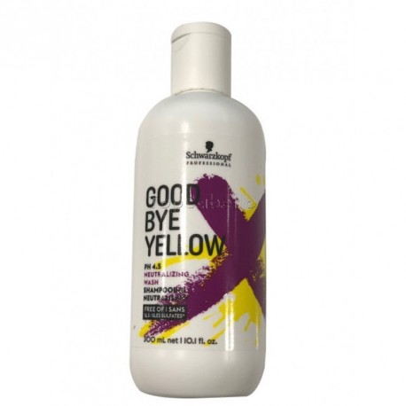 Champu anti amarilleado Good Bye Yellow Schwarzkopf 300ml