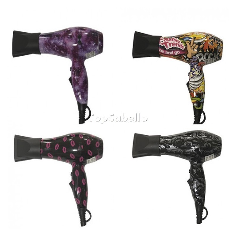 Mini secador Fantasia Giubra con Difusor - TopCabello. Tienda Online de  productos de peluquería y estética.
