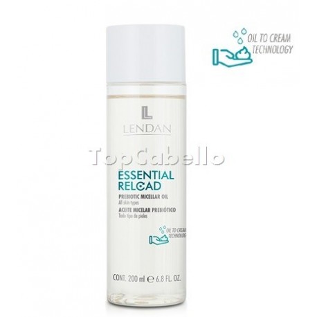 Aceite Micelar Prebiótico ESSENTIAL RELOAD Lendan 200ml