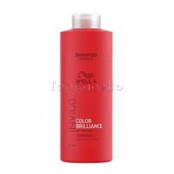 Wella Invigo Brilliance Champú Cabello Coloreado Fino o Normal 1000ml