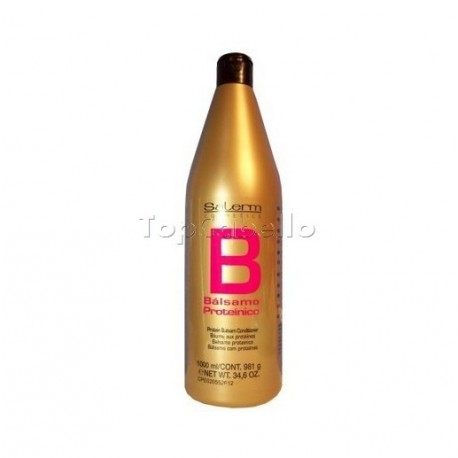 Bálsamo Acondicionador Proteínico Salerm Oro 1000 ml.