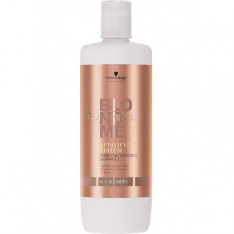 Champú DETOX Bonding Purificante BlondMe Schwarzkopf 1000ml.