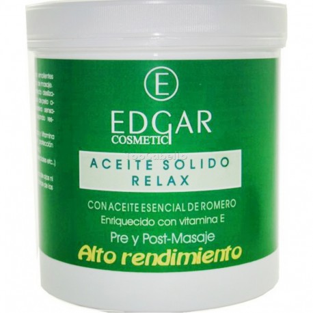 Aceite Sólido Relax para masaje EDGAR 1000ml 