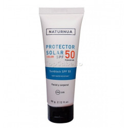 Protector Solar Facial y Corporal SPF 50 Naturnua 60gr