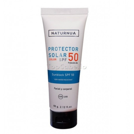 Protector Solar Facial y Corporal SPF 50 Naturnua 60gr