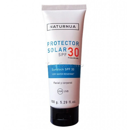 Protector Solar Facial y Corporal SPF 30 Naturnua 150gr