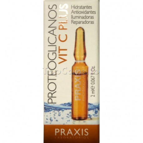 Ampolla Tratamiento Facial Proteoglicano Oil VIT C PLUS Praxis