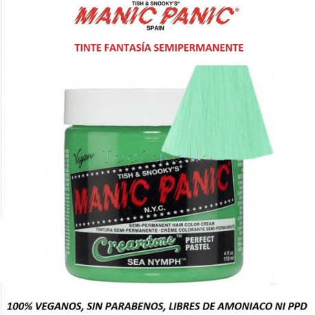 Tinte Fantasía Semipermanente MANIC PANIC Classic SEA NYMPH (sin parabenos, amonicaco ni PPD)