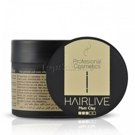 Cera Mate HAIRLIVE MATT CLAY Profesional Cosmetics 100ml