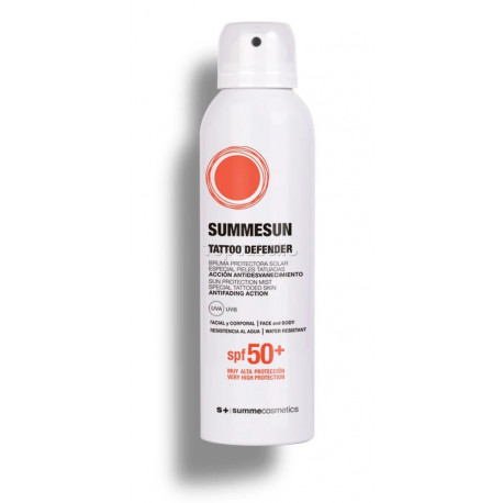 Bruma Protectora Solar TATTOO DEFENDER SPF50 S+ Summe 200ml