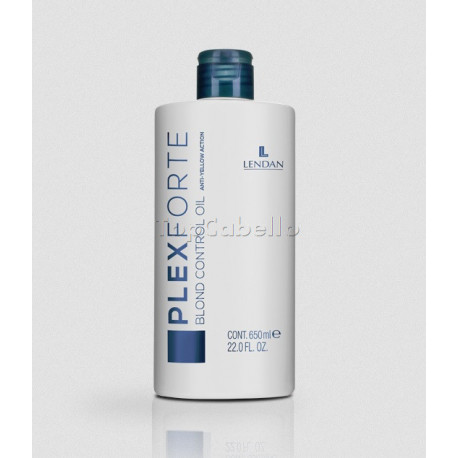 Aceite matizador BLOND CONTROL OIL PLEX FORTE Lendan 650ml