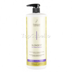 Champú BLONDEST ANTI YELLOW Cabellos Rubios Profesional Cosmetics 1000ml