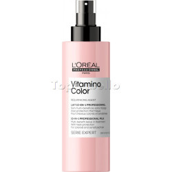 Spray Perfeccionador VITAMINO COLOR LEAVE IN 10 en 1 LOREAL 190ml