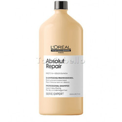 Champú Reestructurante instantáneo Expert ABSOLUT REPAIR (Protein + Gold Quinoa) LOREAL 1500ml