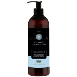 Champú Vegano Antiestress DETOX NATURCURE Carbon Activo 500ml
